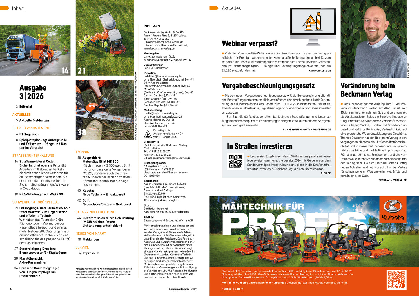 KOMMUNALTECHNIK AUSGABE 03/2026
