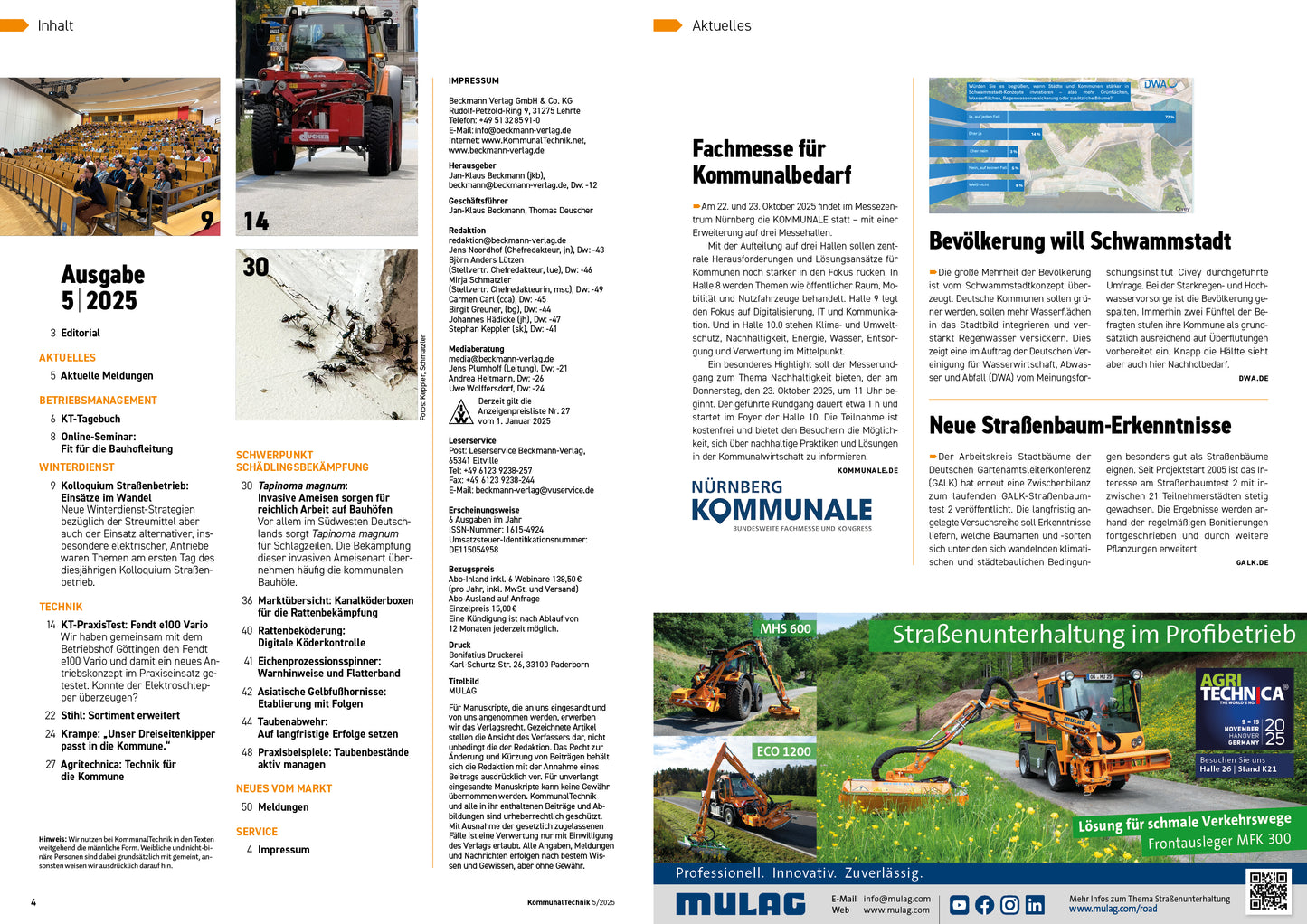 KOMMUNALTECHNIK AUSGABE 05/2025
