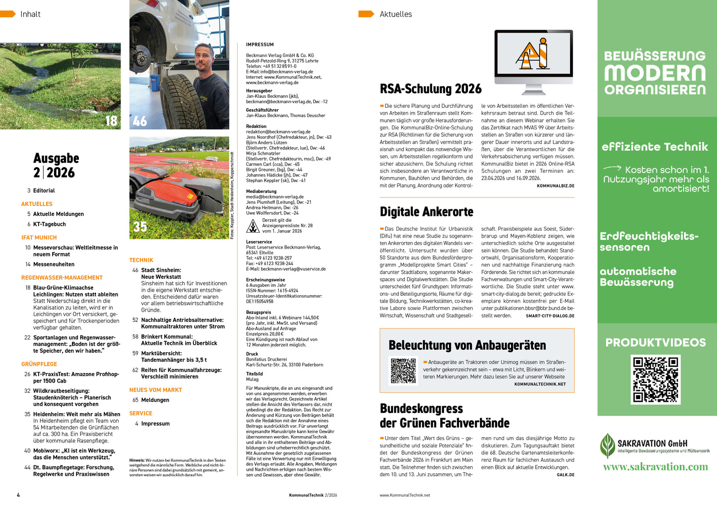 KOMMUNALTECHNIK AUSGABE 02/2026