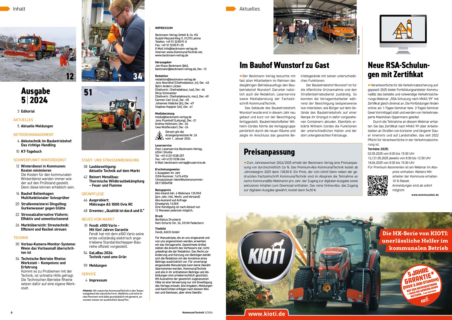 KOMMUNALTECHNIK AUSGABE 05/2024