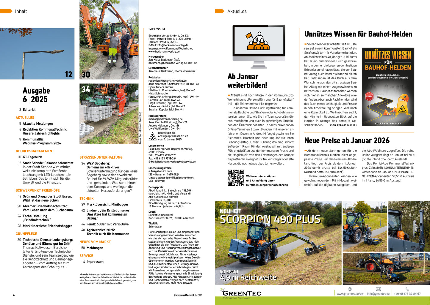KOMMUNALTECHNIK AUSGABE 06/2025