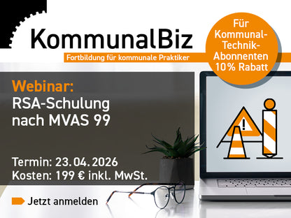 Verkehrssicherung – RSA-Schulung nach MVAS 99 am 23.04.2026