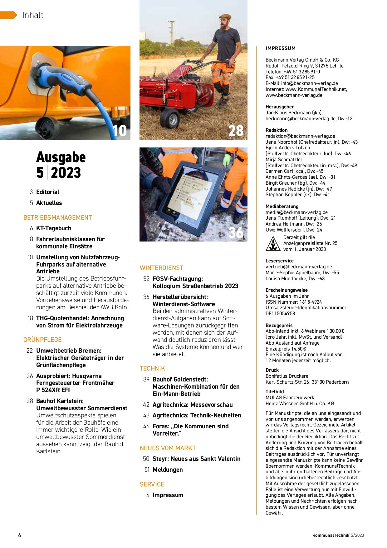KOMMUNALTECHNIK AUSGABE 05/2023
