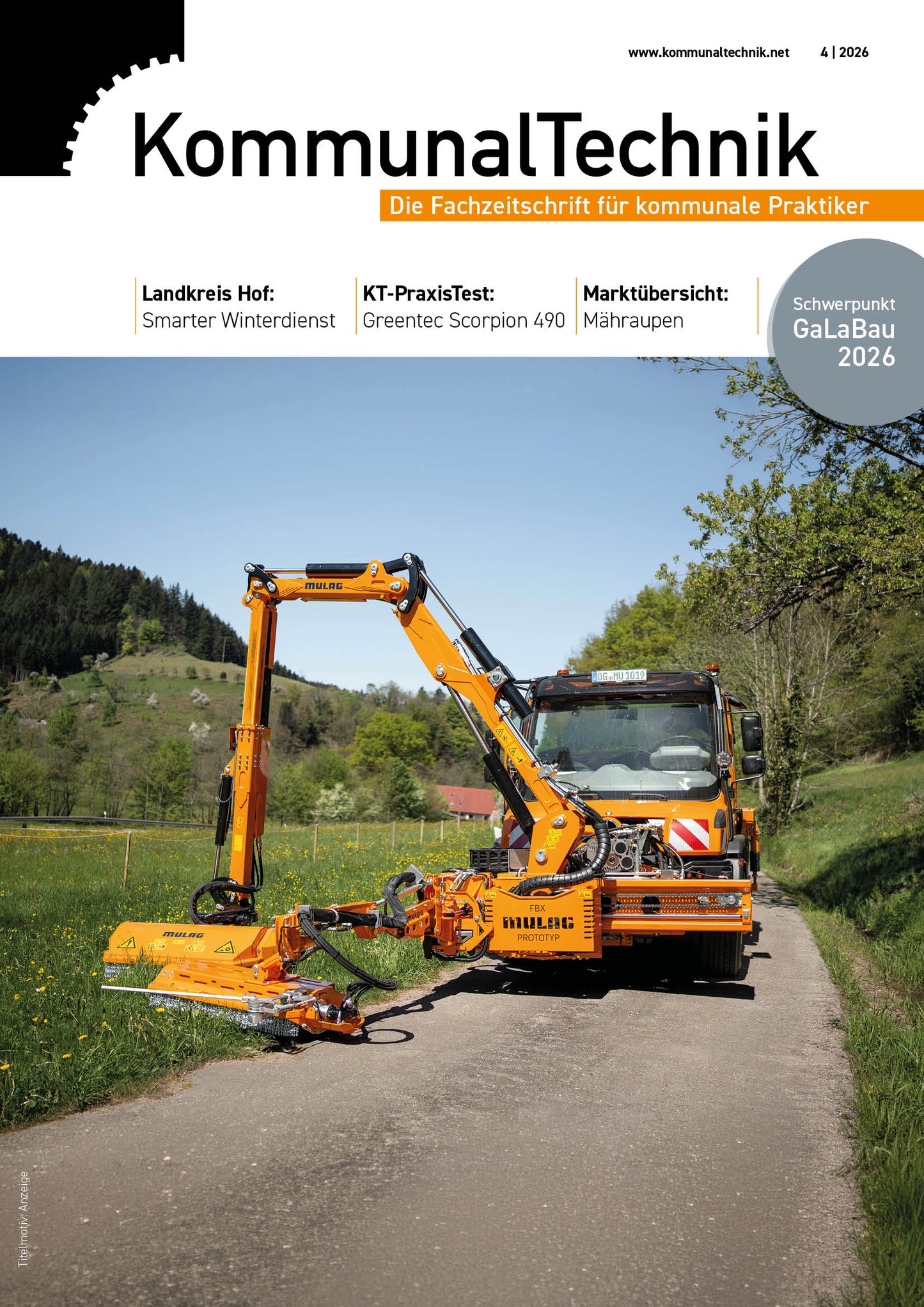 KOMMUNALTECHNIK AUSGABE 04/2026